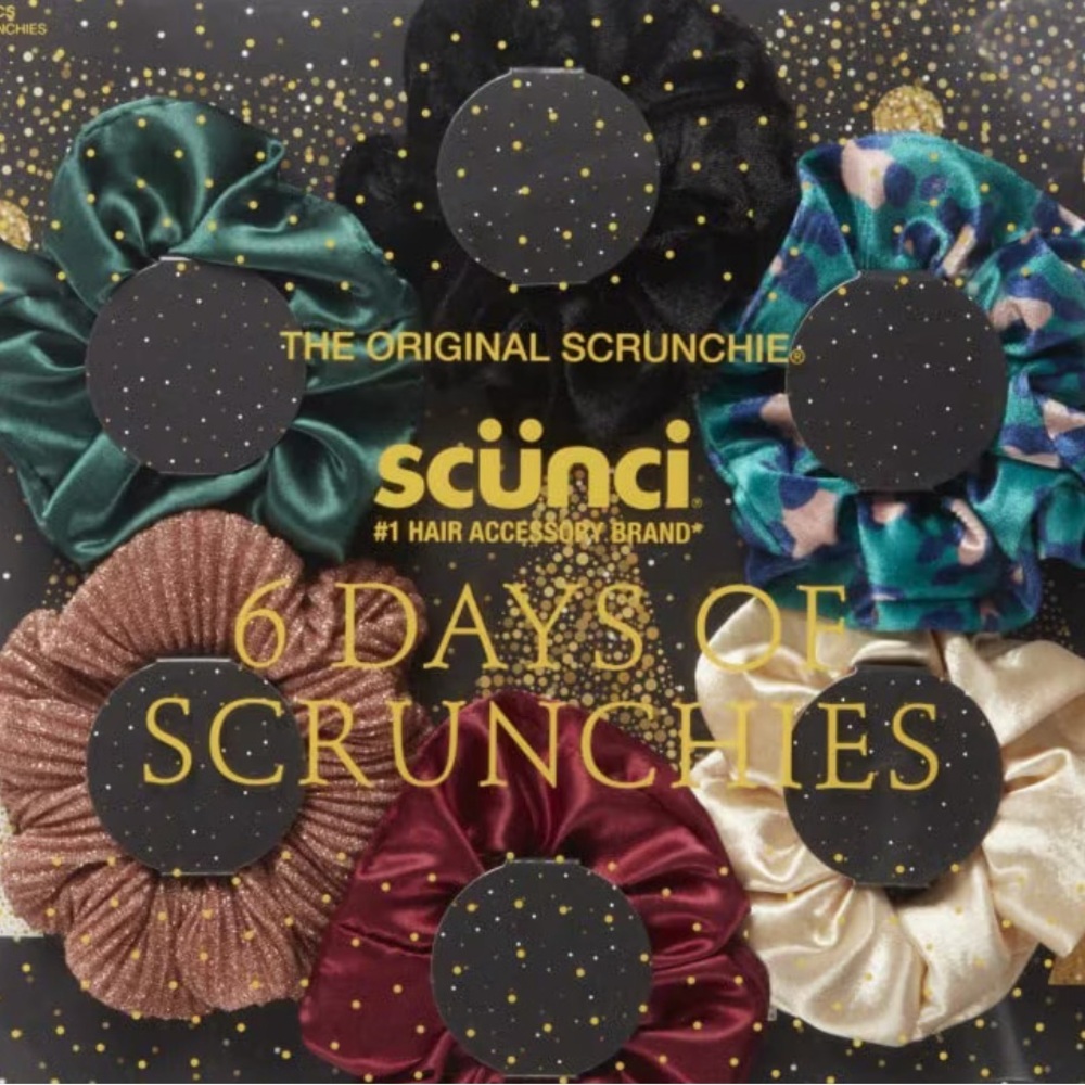 Scunci Box of Six Hair Scrunchies - Picture 6 of 6